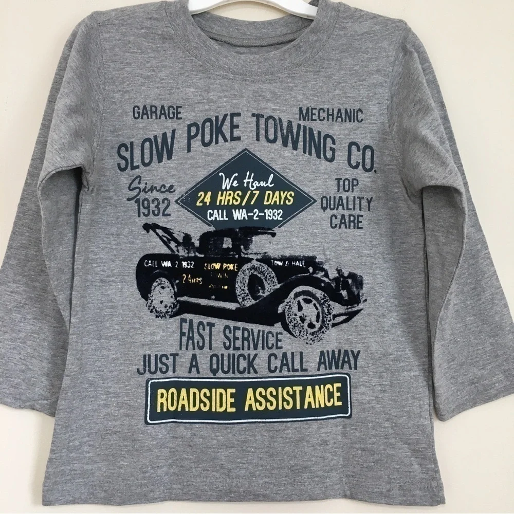 Zboyz Wear toddler boy long sleeve t-shirt & pull on jean 2-pcs sets